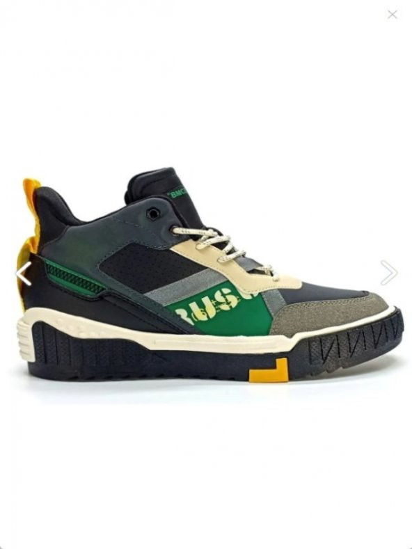 Gamelu 23Km Polo Erkek Boğazlı Memory Taban Sneaker Ayakkabı. - Siyah - ST00793-Siyah-42 - 2