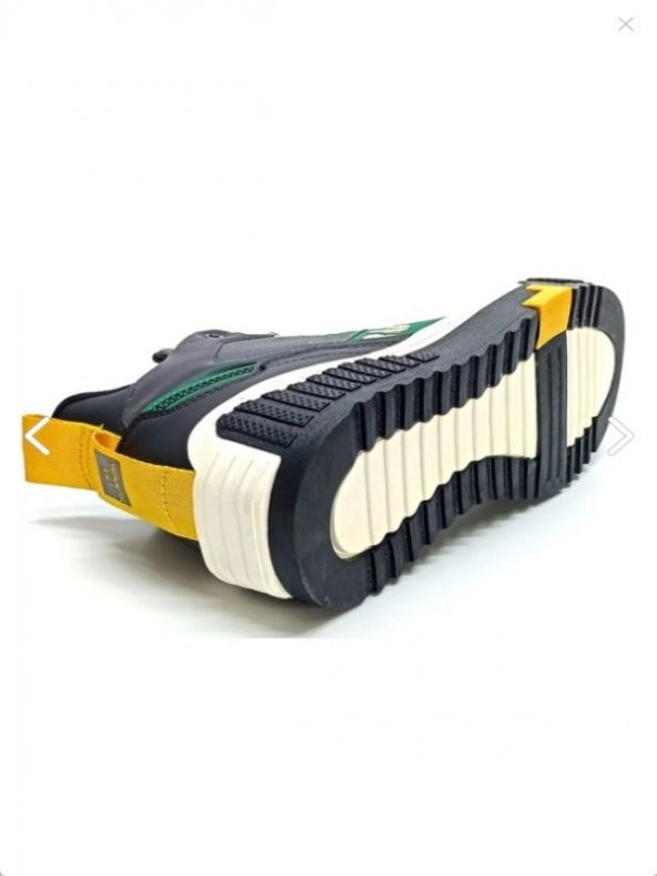 Gamelu 23Km Polo Erkek Boğazlı Memory Taban Sneaker Ayakkabı. - Siyah - ST00793-Siyah-42 - 6