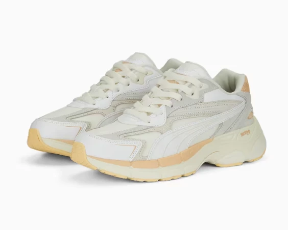 PUMA TEVERİS NİTRO THRİFTED WNS KREM KADIN SPOR AYAKKABI 39109502 B-58 - 3