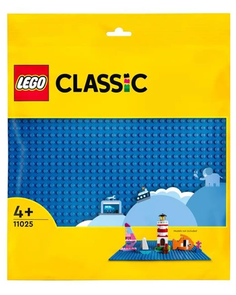 Lego Classic Mavi Plaka 11025