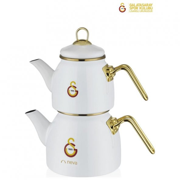 Neva N3469 Galatasaray Lisanslı Arma Logo Çaydanlık - 3