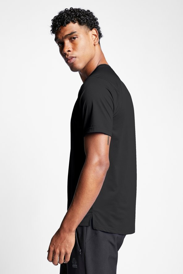 Lescon 23b-1022 Erkek Antreman Kısa Kol Tshirt - Siyah - ST00157-Siyah-S - 2