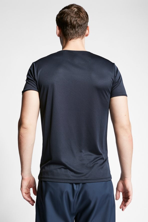Lescon Erkek 23S-1220-23B Kısa Kol T-Shirt - Lacivert - 4