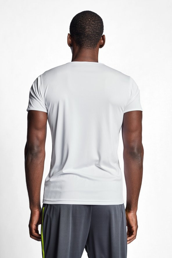 Lescon Erkek 23S-1220-23B Kısa Kol T-Shirt - Beyaz - 4