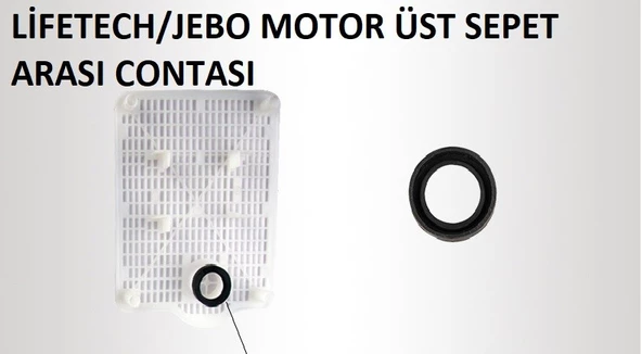 Lifetech Pervane Kapağı ile Sepet Arası Conta 835/838/839 - 2