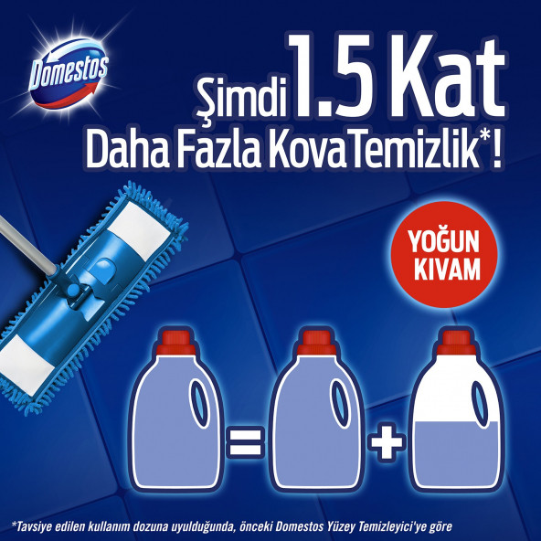 Domestos Yüzey Temizleyici Bahar Çiçekleri Maksimum Hijyen Tüm Yüzeyler İçin 1500 ML - 8