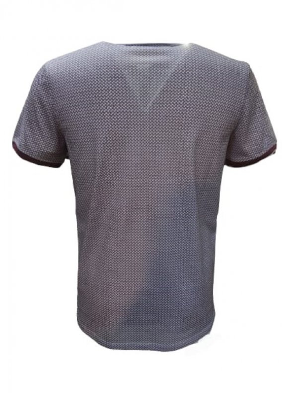 Pool Harvest Erkek Polo Yaka Kısa Kol T-shirt 12-5311 - Bordo - L