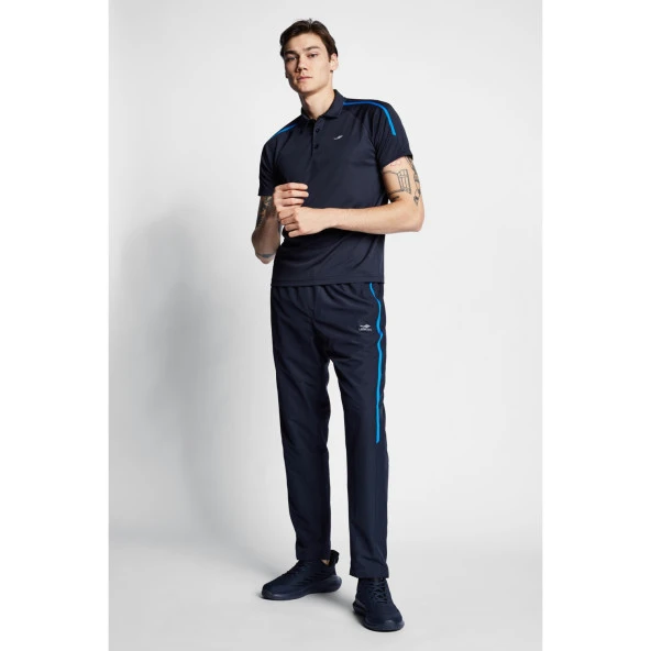 Lescon 22B-1035-Erkek Polo Yaka T-Shirt - 22B-1035 - Koyu Lacivert - M - 2