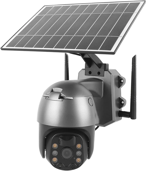 Ztech Zr-2085 4G Solar Speed Dome 4Mp Ip 4Mm Camera - 2