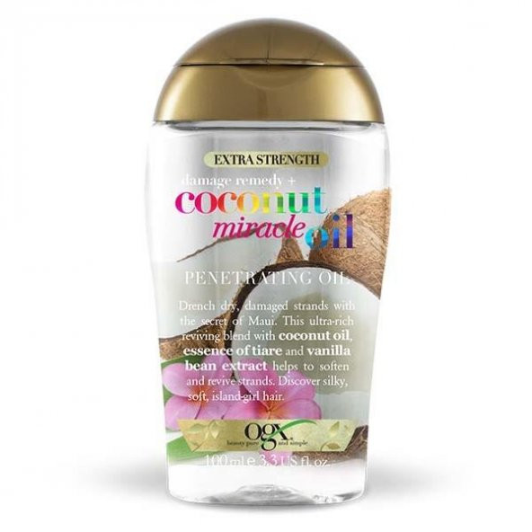 Ogx Yıpranma Karşıtı Coconut Miracle Oil 100ml Penetrating Oil