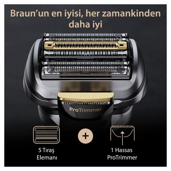 Braun Series 9 Pro Plus 9527S Islak ve Kuru Tıraş Makinesi - 2