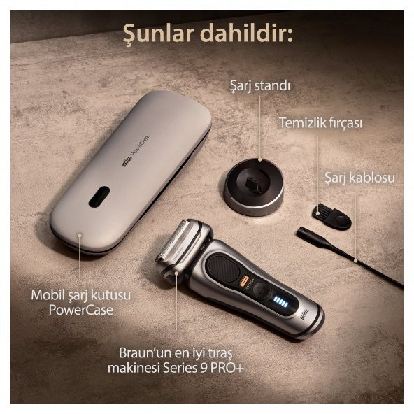 Braun Series 9 Pro Plus 9527S Islak ve Kuru Tıraş Makinesi - 6