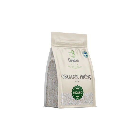 Orgibite Organik Pirinç 1 Kg Paket