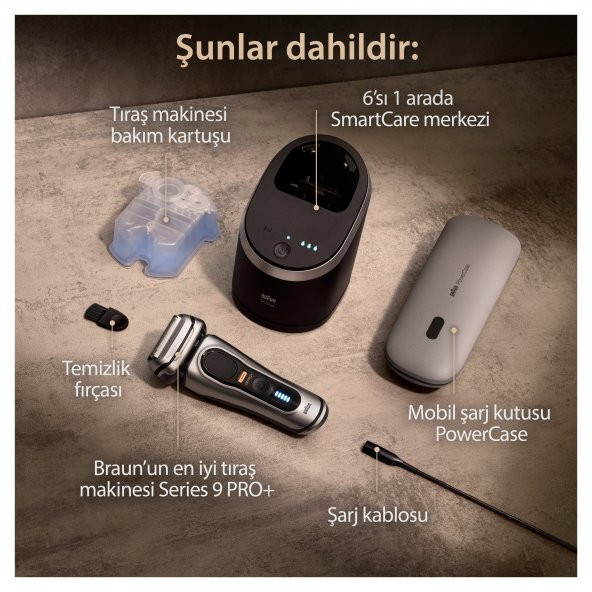 Braun Series 9 Pro Plus 9577CC Islak ve Kuru Tıraş Makinesi - 6