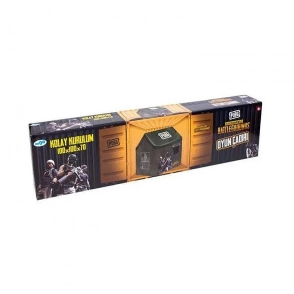 MEGA PUGB ASKERİ OYUN ÇADIRI 100x100x70