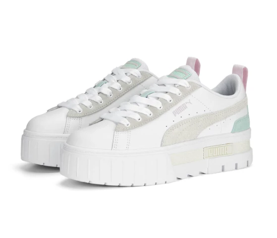 PUMA MAYZE MİX WNS BEYAZ KADIN SPOR AYAKKABI 38746805 B-61 - 2