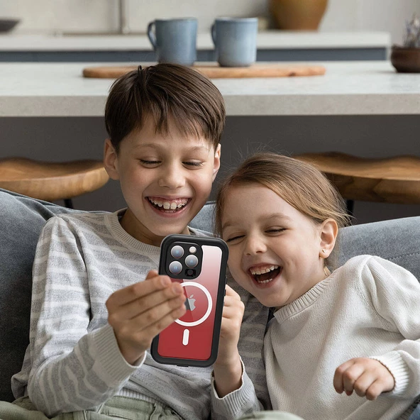 iPhone 15 Pro Max Kılıf 1-1 Su Geçirmez Kılıf - 10