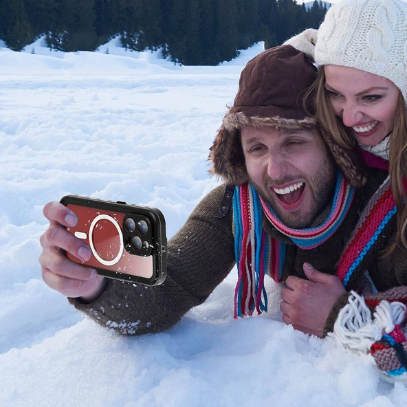 iPhone 15 Pro Max Kılıf 1-1 Su Geçirmez Kılıf - 5