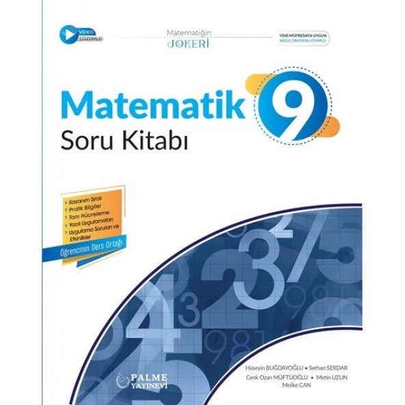 Palme Yayınevi 9.Sınıf JOKER Matematik Soru Kitabı