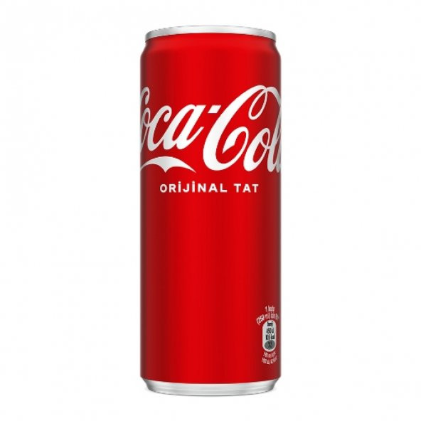 Coca Cola Kutu 250 ml. (Kola) (4lü)