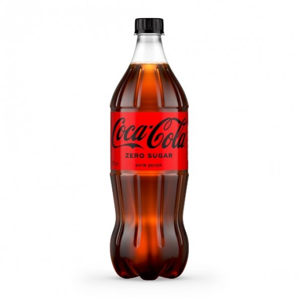 Coca Cola Zero Pet 1 Lt. (Kola) (24lü)