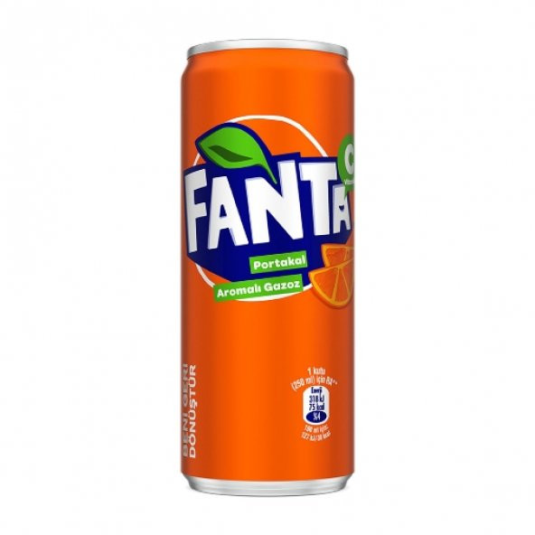 Fanta Kutu 250 ml. (24lü)