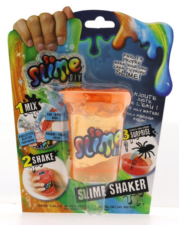 Turuncu Slime Shaker Creepy Tekli Paket