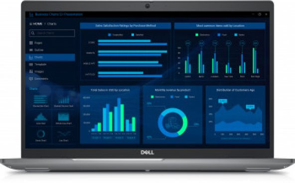 DELL PRECİSİON M3581 i7-13700H 8GB 512GB SSD 6GB RTX A1000 15.6" W11PRO - 2