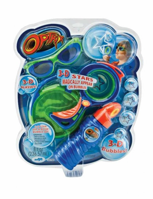 Optrix 3D Bubbles Set Yıldız Efektli 20175 D