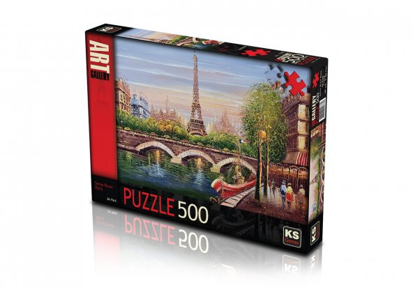 KS Puzzle 500 Parça Seıne River Paris Sen Nehri