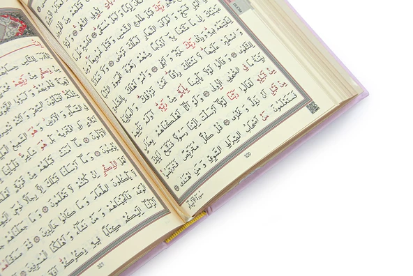 Öğretmenler Gününe Özel Kuranı Kerim Şal ve Seccade Seti Pembe - Resim 8