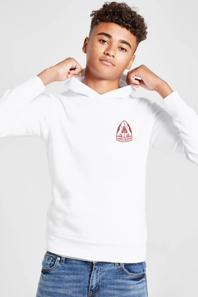 Top Gun Maverick Ghostrider Beyaz Çocuk 3ip Kapşonlu  Sweatshirt
