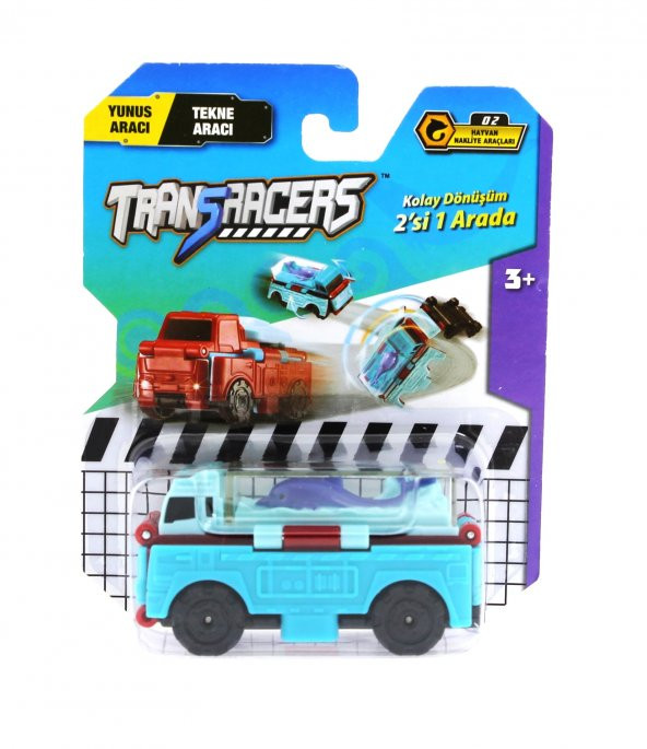 Transracers Dönüşen Araçlar Yunus Aracı / Tekne Aracı