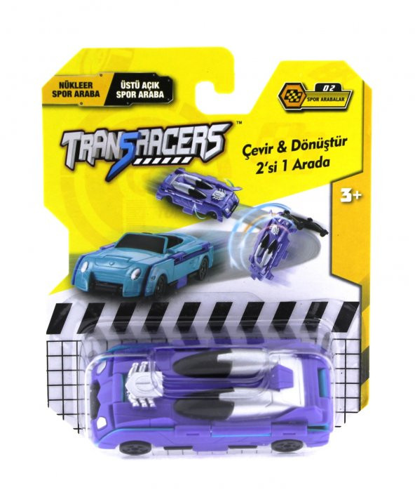 Transracers Dönüşen Araçlar Spor Arabalar Nükleer / Üstü Açık