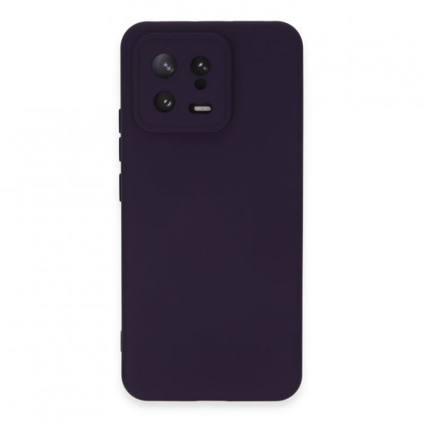 Xiaomi Mi 13 Kılıf Nano içi Kadife  Silikon  Kırmızı - 5