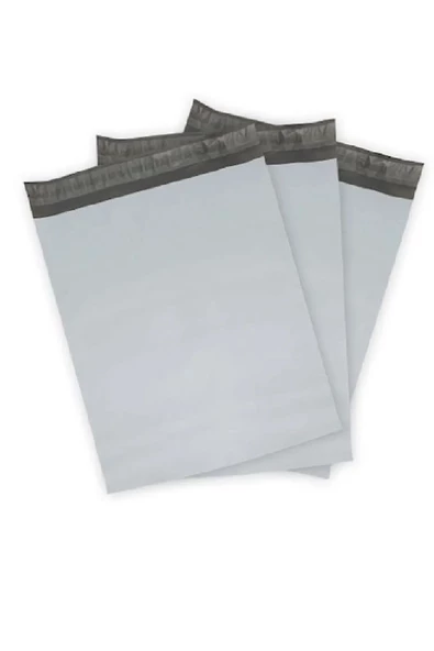 Cepsiz Orta Boy Kargo Poşeti 30x37+5 cm - 100 Adet (40+40=80 Mikron) - Resim 2