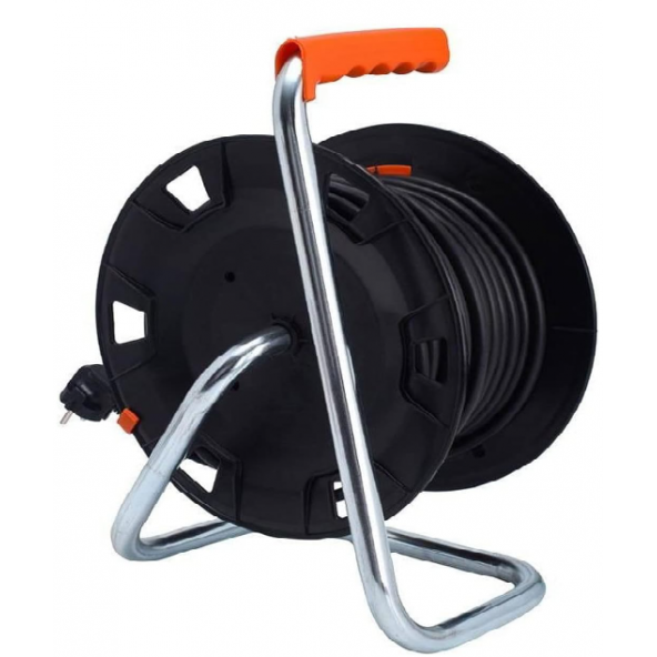 BYLİON Seyyar Makaralı Uzatma Kablosu 3X2.5mm (40 METRE) Bakır Kablo