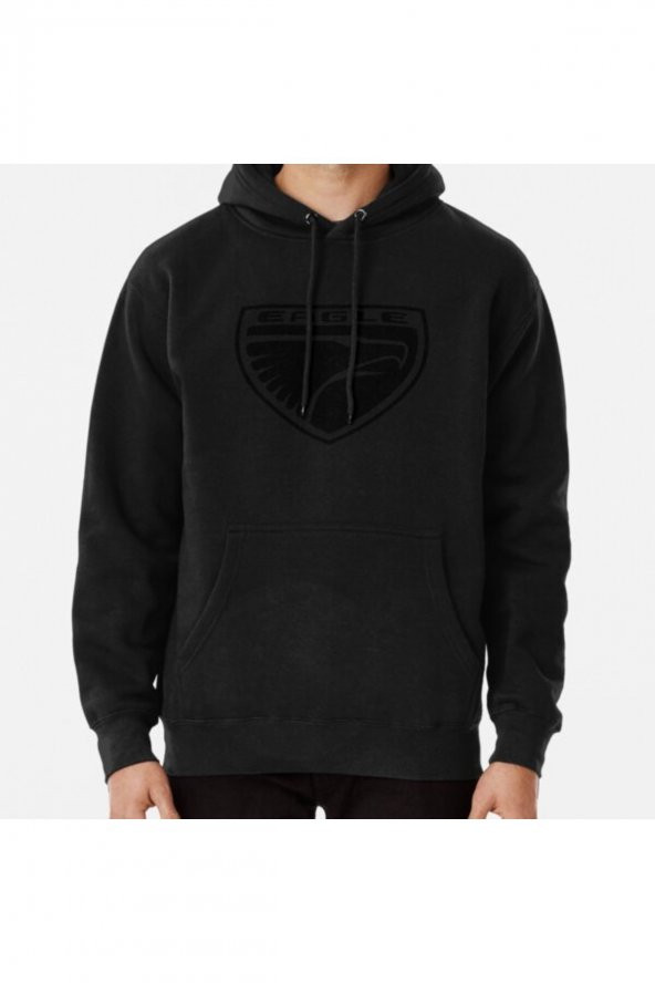 Eagle Talon DSM Baskılı Sweatshirt Hoodie - 1