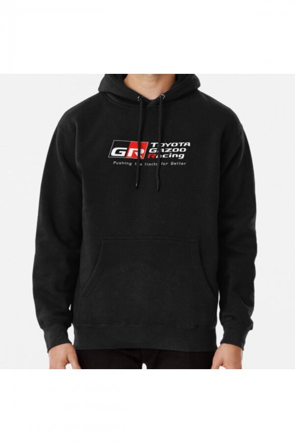 GR TOYOTA GAZOO RACING Baskılı Sweatshirt Hoodie - 1