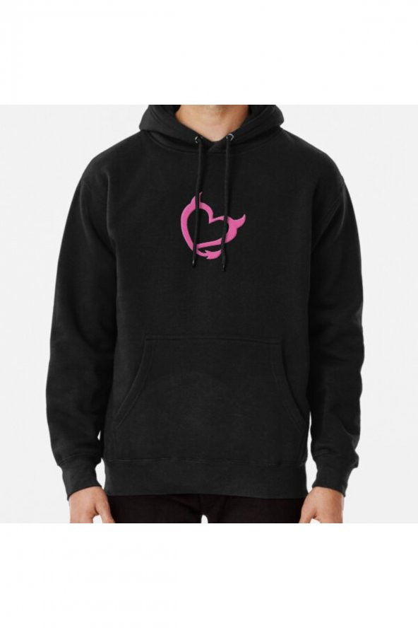 Bad Girls Club Heart Baskılı Sweatshirt Hoodie - 1