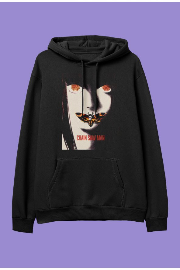 Chainsaw Man Makima anime kapüşonlu sweatshirt hoodie - 1