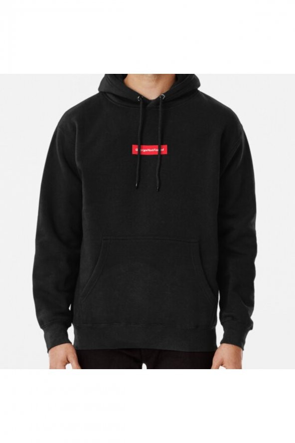 Georgenotfound merch logo :) Baskılı Sweatshirt Hoodie - 1