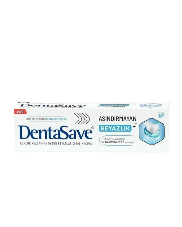 Dentasave Beyaz Diş Macunu 75 Ml