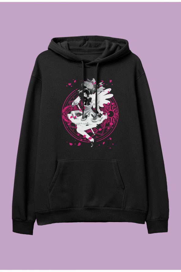 Cardcaptor Sakura Tomoyo Daidouji anime karakter baskılı kapüşonlu sweatshirt hoodie