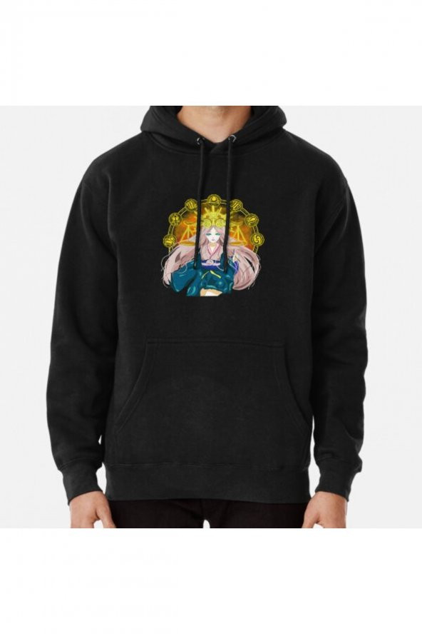 Anime Princess Magical Celestial Manga Girl Baskılı Kapşonlu Sweatshirt Hoodie