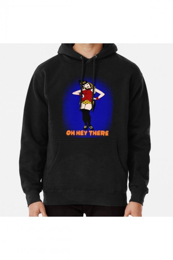 Anime girl sexy costume Baskılı Kapşonlu Sweatshirt Hoodie