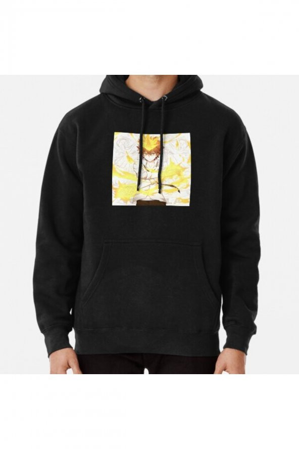 Reborn Katekyo Hitman Reborn Anime Baskılı Kapşonlu Sweatshirt Hoodie
