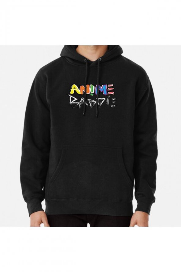 Anime Baddie Cute Anime Girl Sexy Anime Girl Ramen Girl Baskılı Kapşonlu Hoodie