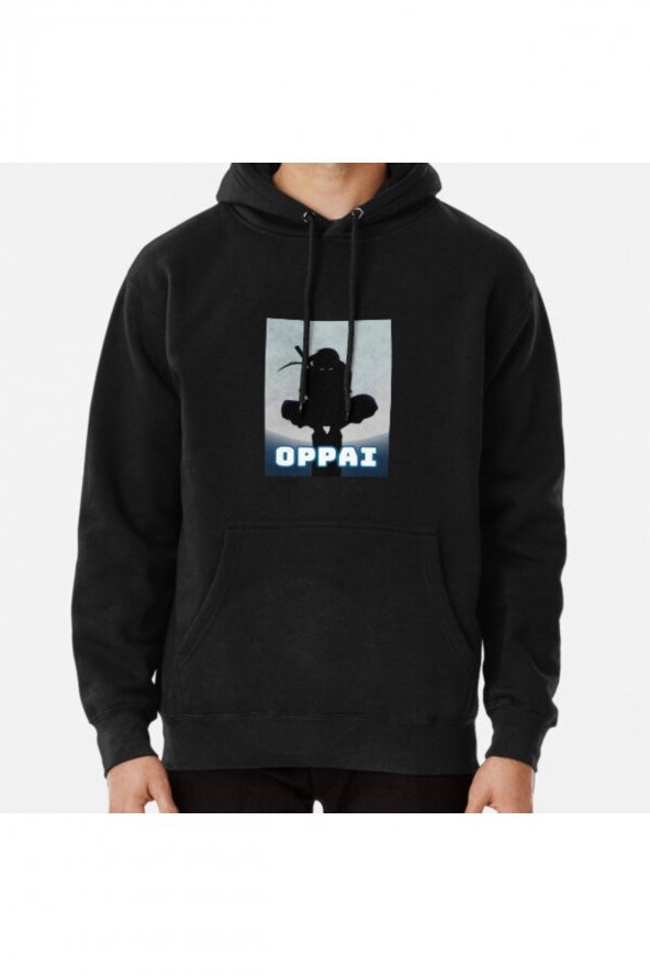 oppai anime Baskılı Kapşonlu Sweatshirt Hoodie