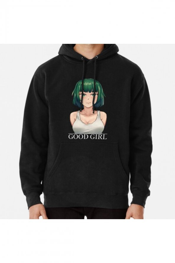 Good Girl anime girl japan cute waifu kawaii anime streetwear anime cringe Baskılı Hoodie